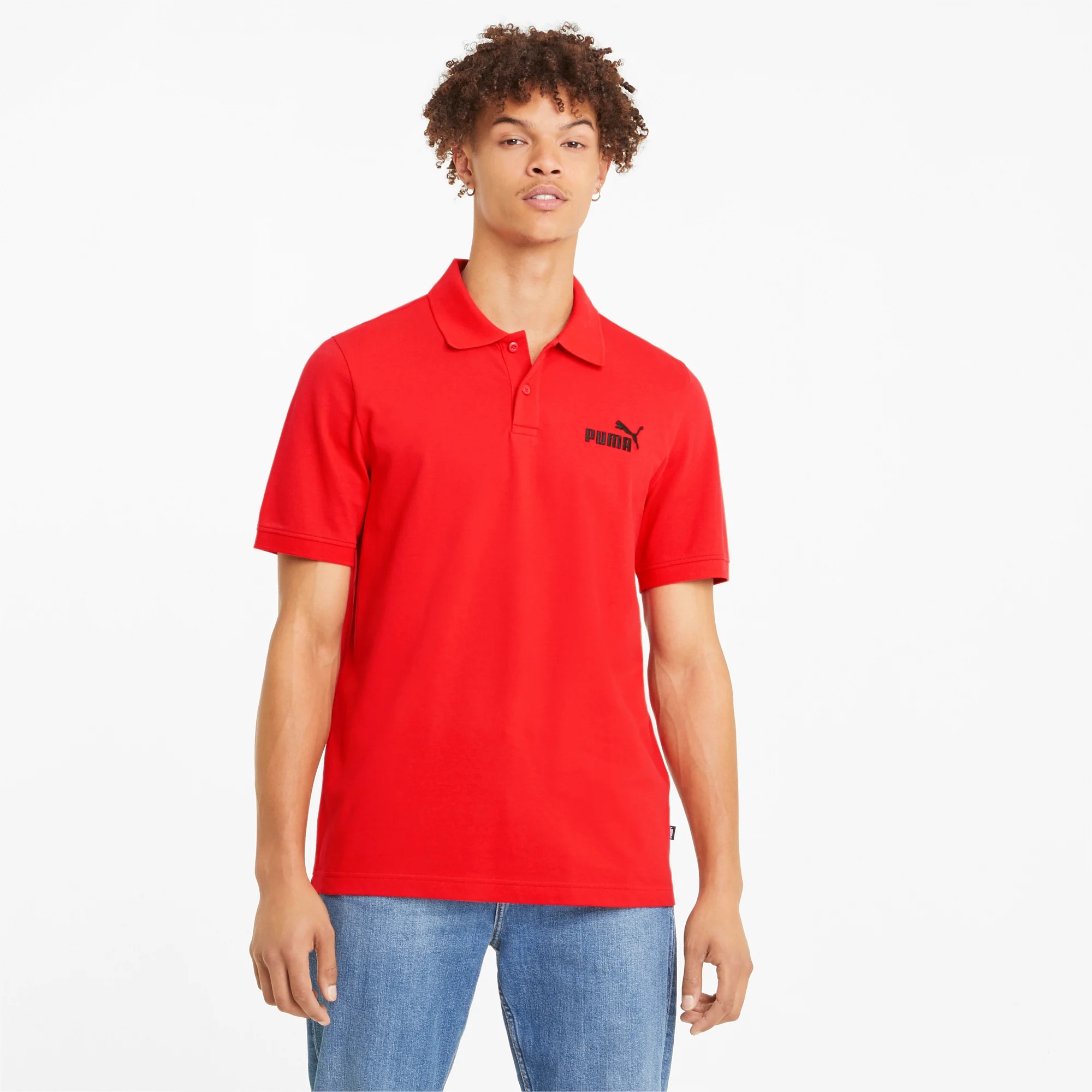 

Футболка-поло мужская PUMA 58667411 красная 2XL, 58667411