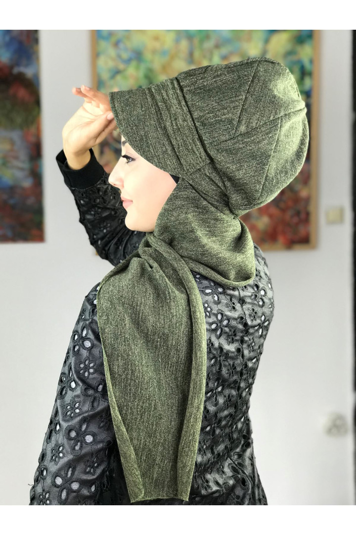 

Тюрбан женский Butik Ambar 11AS12EKM зеленый, 11AS12EKM