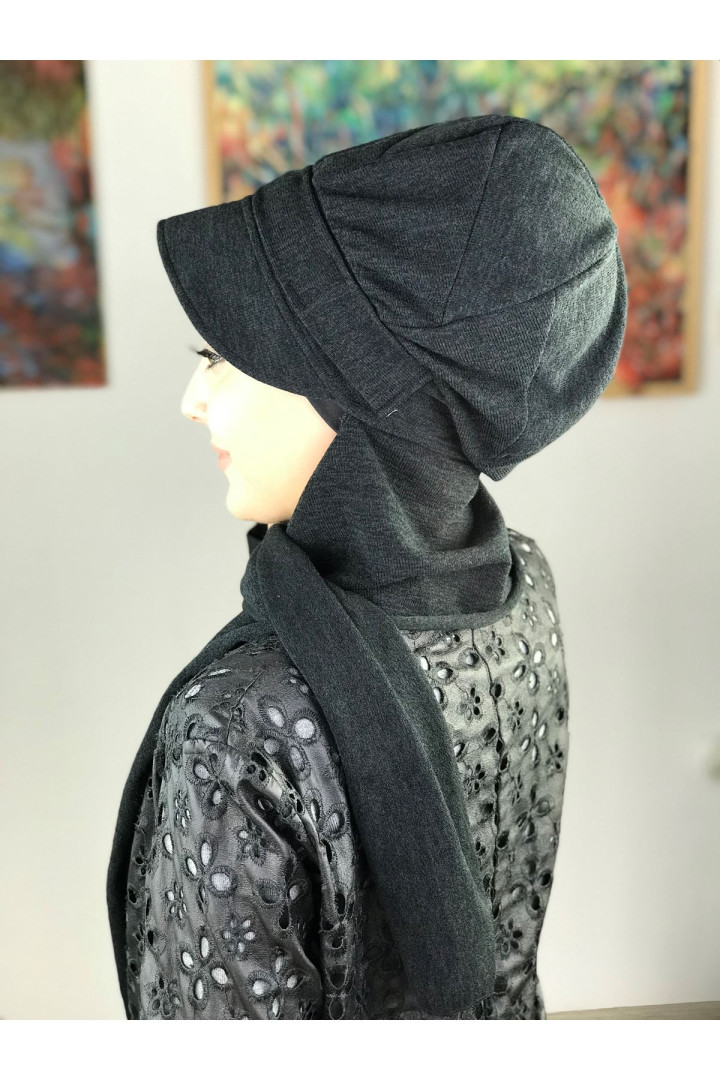 

Тюрбан женский Butik Ambar 12AŞ12EKM, серый (доставка из-за рубежа), 11AŞ12EKM