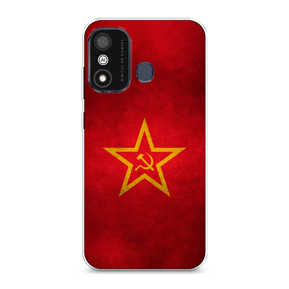 

Чехол Awog на Itel A27 "Красное знамя", Разноцветный, 3200450-10