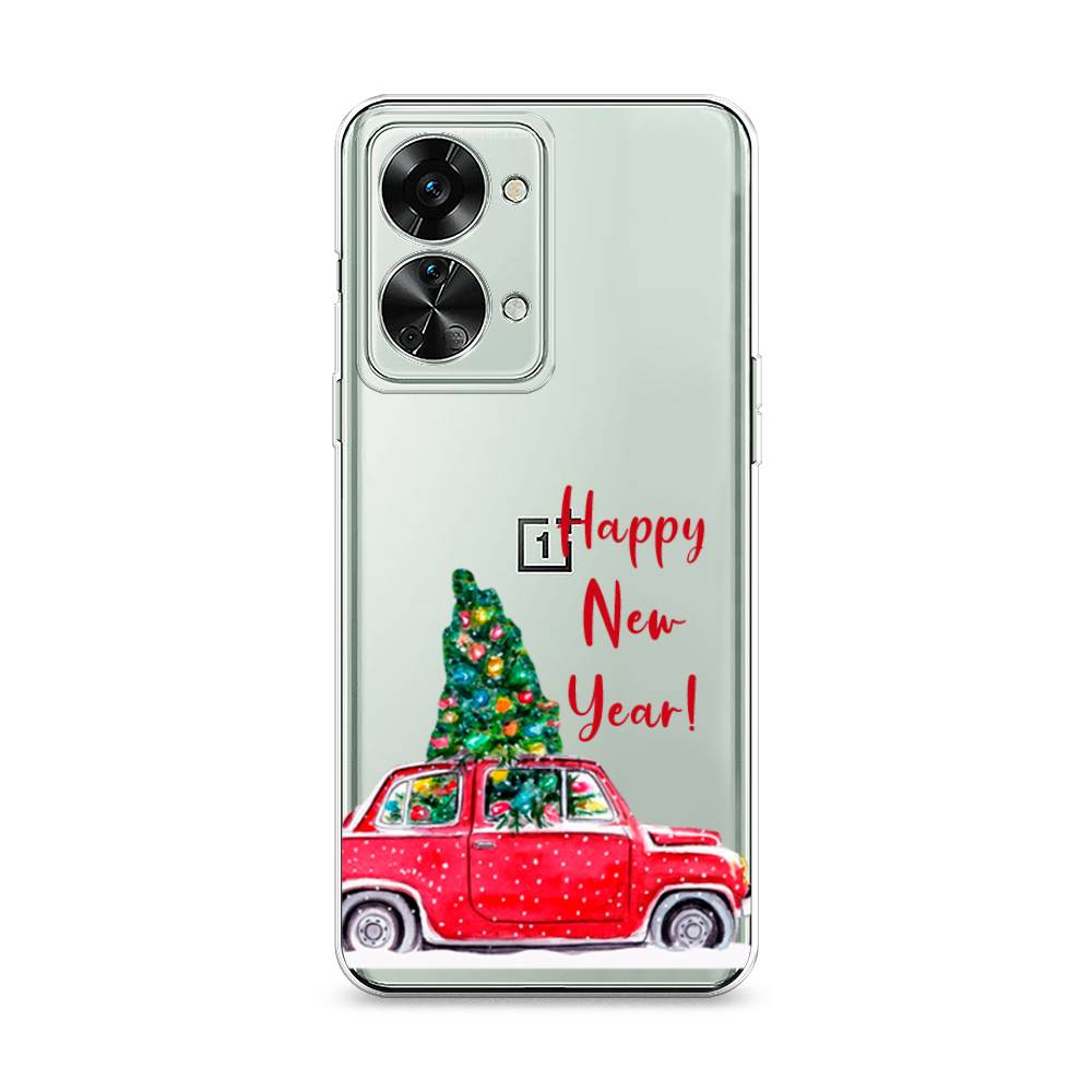 

Чехол на OnePlus Nord 2T "Happy New Year", Красный;зеленый, 153250-5