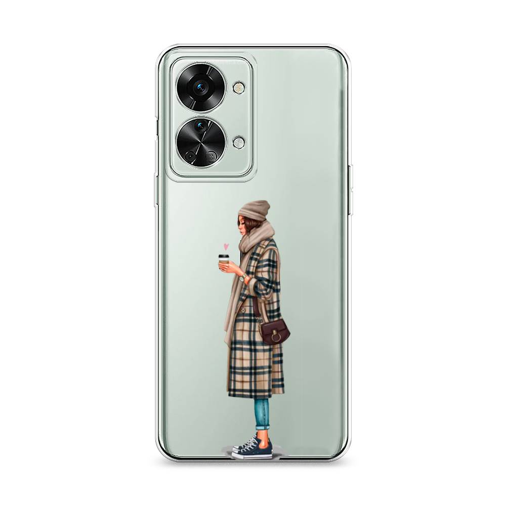 

Чехол на OnePlus Nord 2T "Утренний кофе", Коричневый;бежевый, 153250-6
