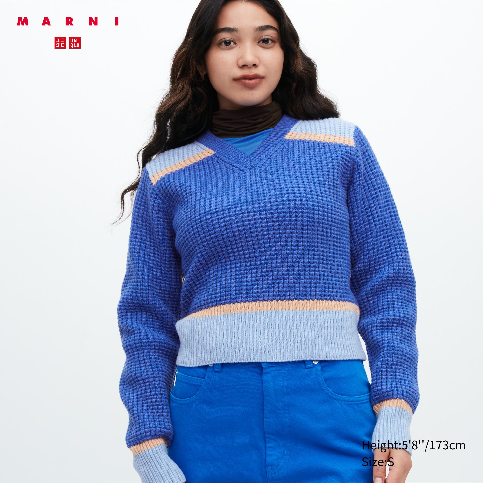 

Пуловер женский UNIQLO 457956COL63 синий XL (доставка из-за рубежа), 457956COL63