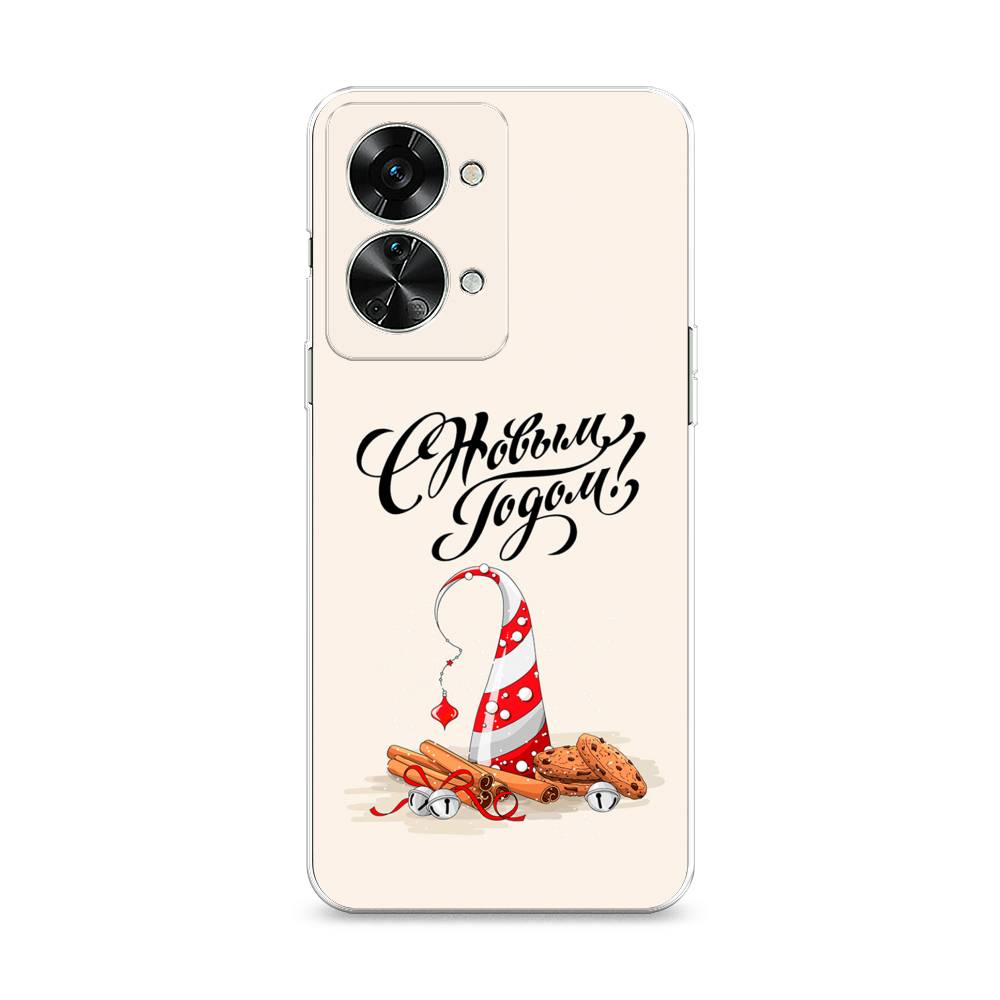 

Чехол на OnePlus Nord 2T "Подарки на Новый Год", Бежевый;красный;черный, 153250-5