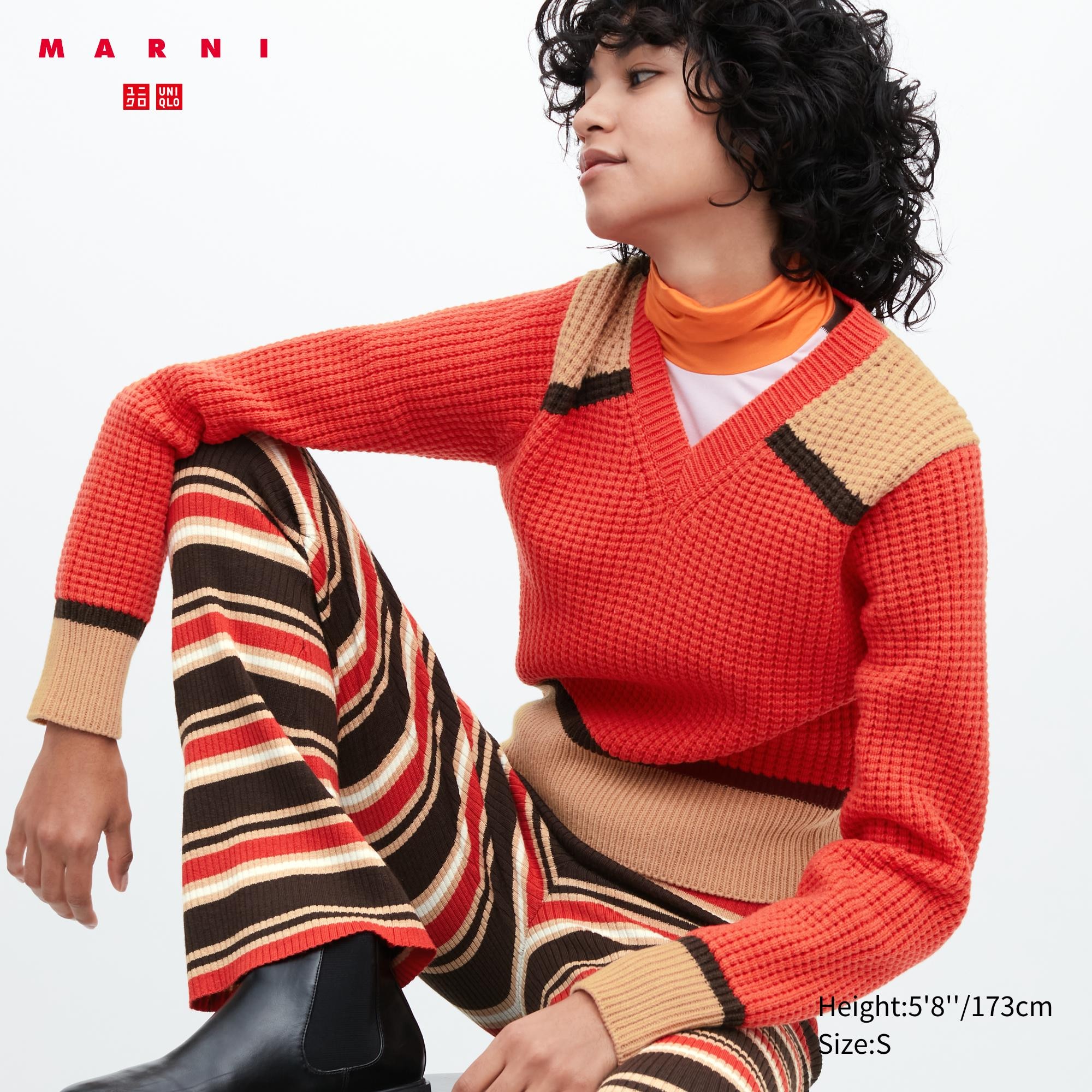 

Пуловер женский UNIQLO 457956COL13 красный XS (доставка из-за рубежа), 457956COL13