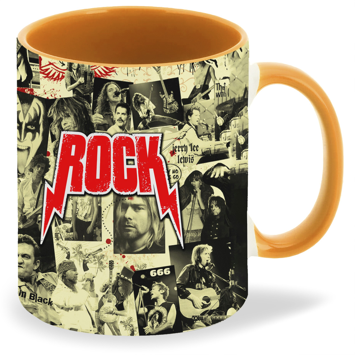 

Кружка CoolPodarok Rock, Rock