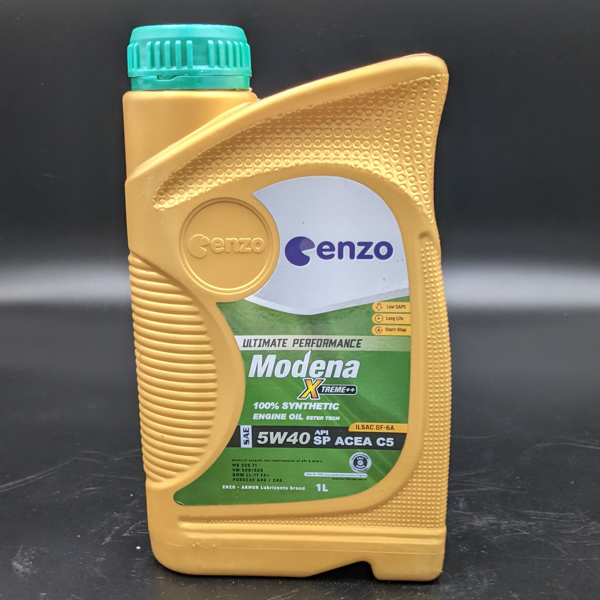 

Масло Моторное Enzo Modena Xtrema synthetic 5W 30 SP Acea C5 1л