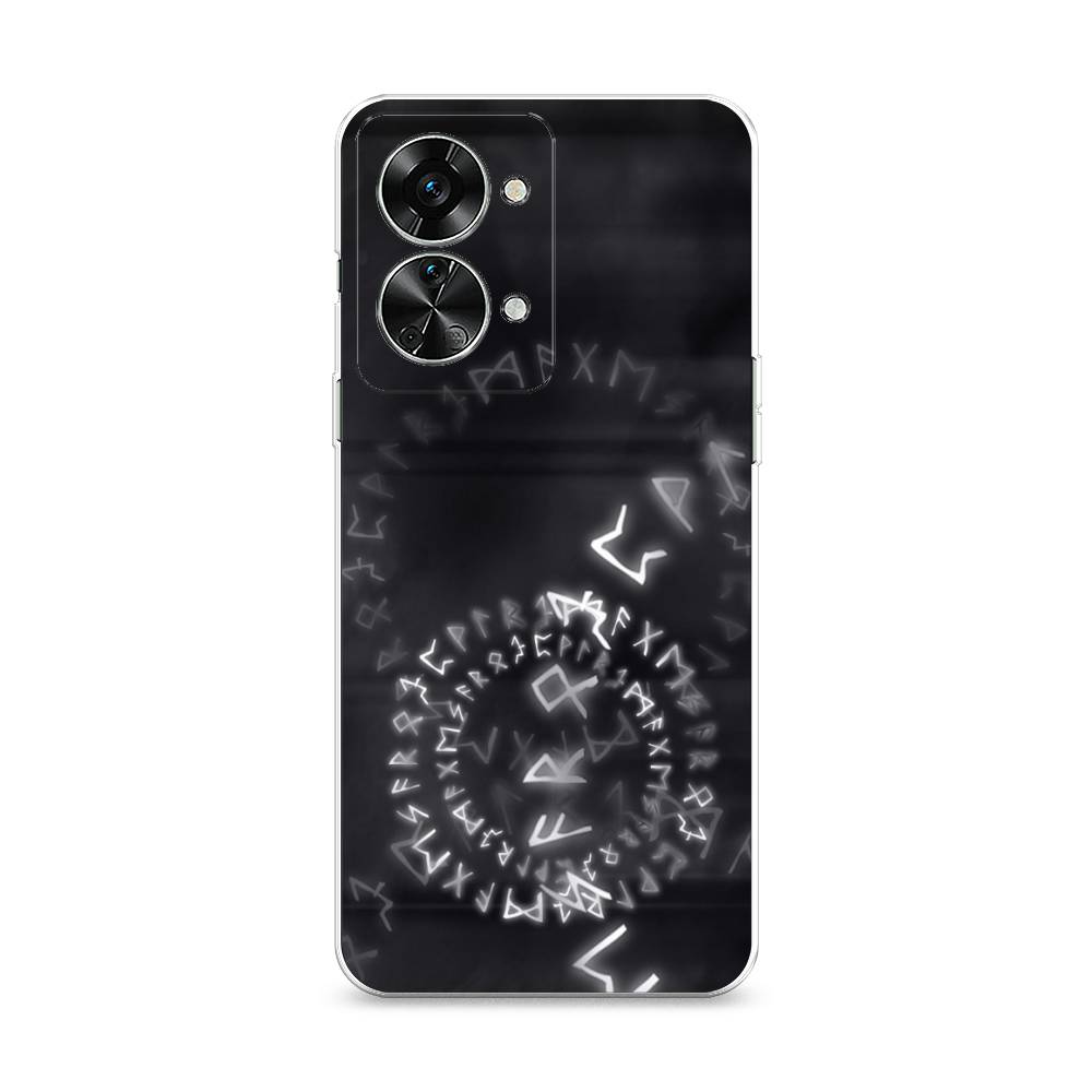 

Чехол на OnePlus Nord 2T "Руны", Серый;черный, 153250-3