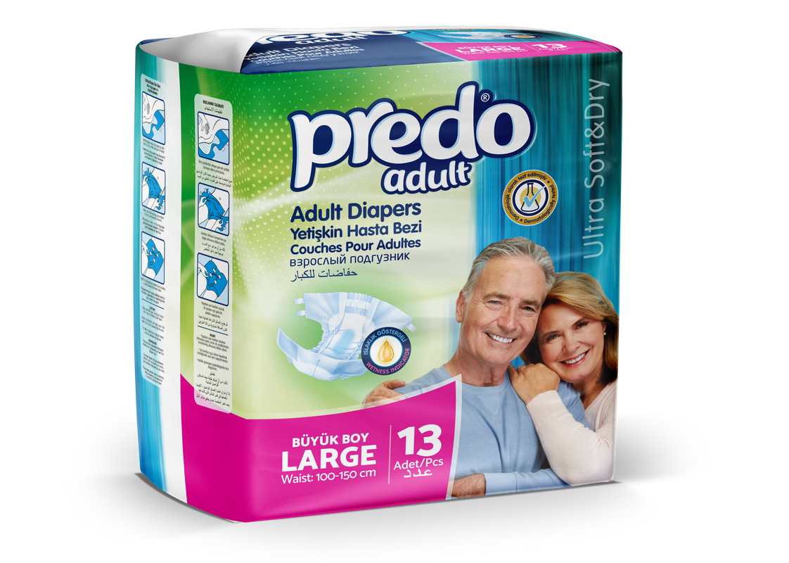 Подгузники для взрослых Predo Adult L 13 шт.