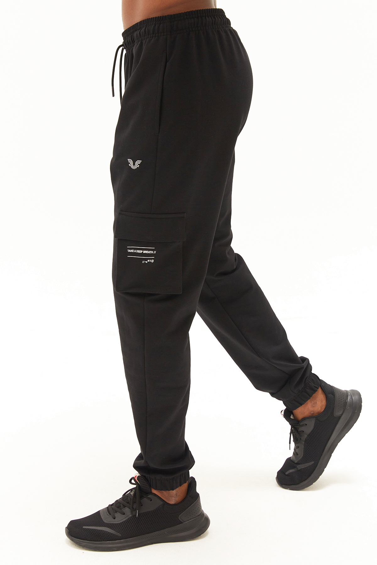 

Спортивные брюки мужские Bilcee Men Knitting Pants черные 2XL, Черный, Men Knitting Pants