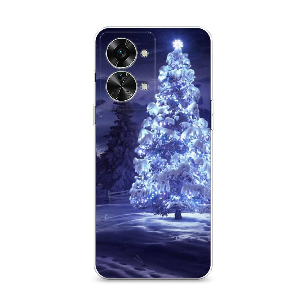 

Чехол на OnePlus Nord 2T "Зима 4", Синий;черный;белый, 153250-2