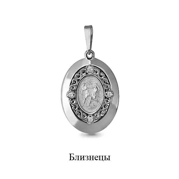 

Кулон из серебра с фианитом Aquamarine Aquamarine 23102А_925_з, 23102А_925_з