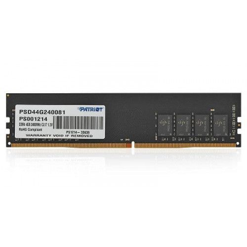 

Оперативная память Patriot 4Gb DDR4 2400MHz (PSD44G240081), PSD44G240081