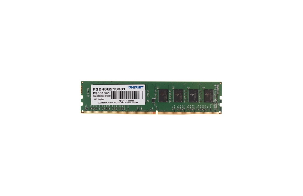 Оперативная память Patriot Signature 8Gb DDR4 2133MHz (PSD48G213381)