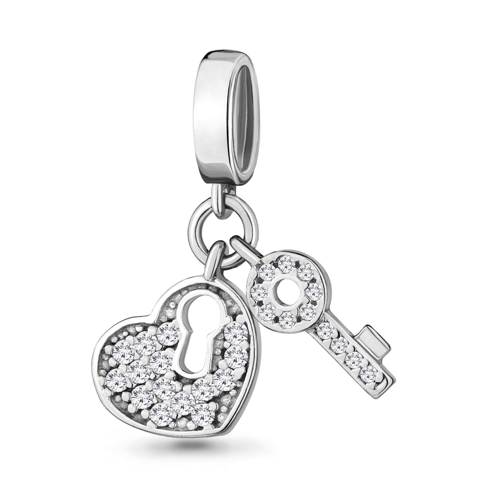 

Подвеска из серебра с фианитом Aquamarine Aquamarine 22989А_925_р, 22989А_925_р