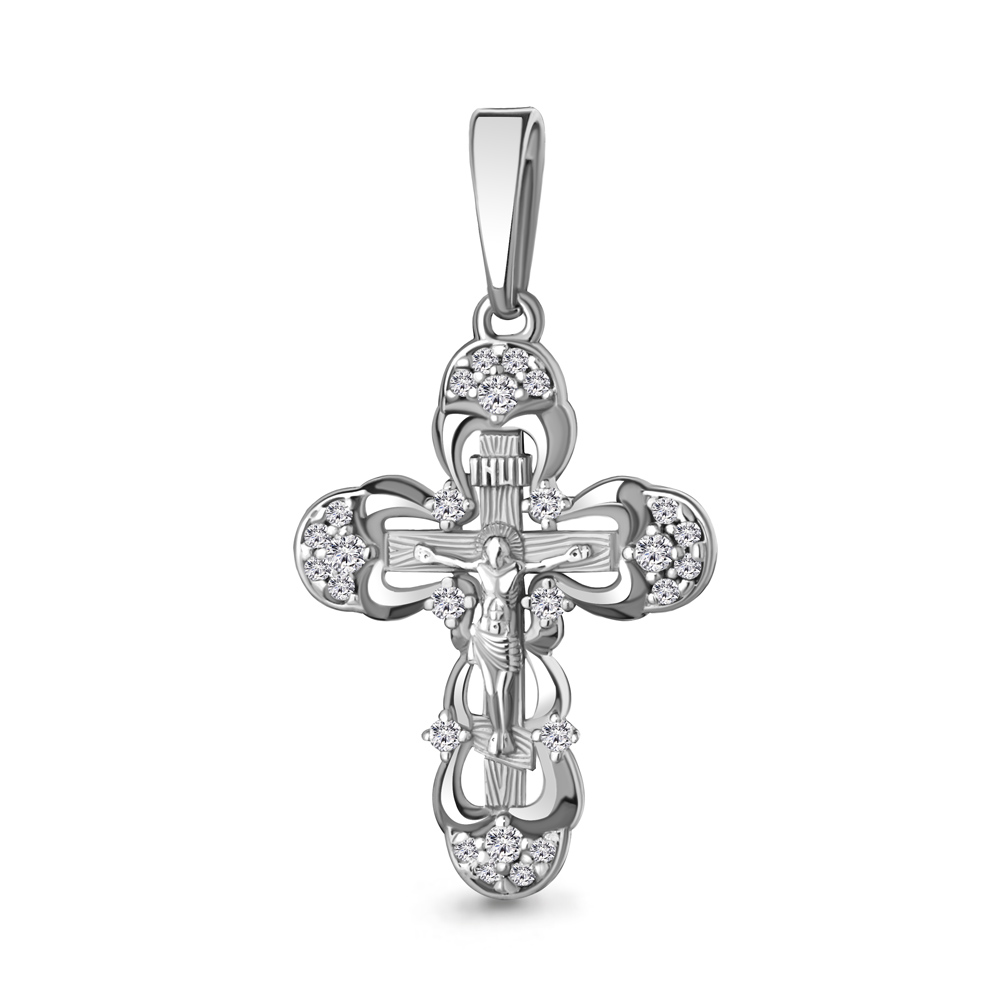 

Кулон из серебра с фианитом Aquamarine Aquamarine 22306А_925_р, 22306А_925_р
