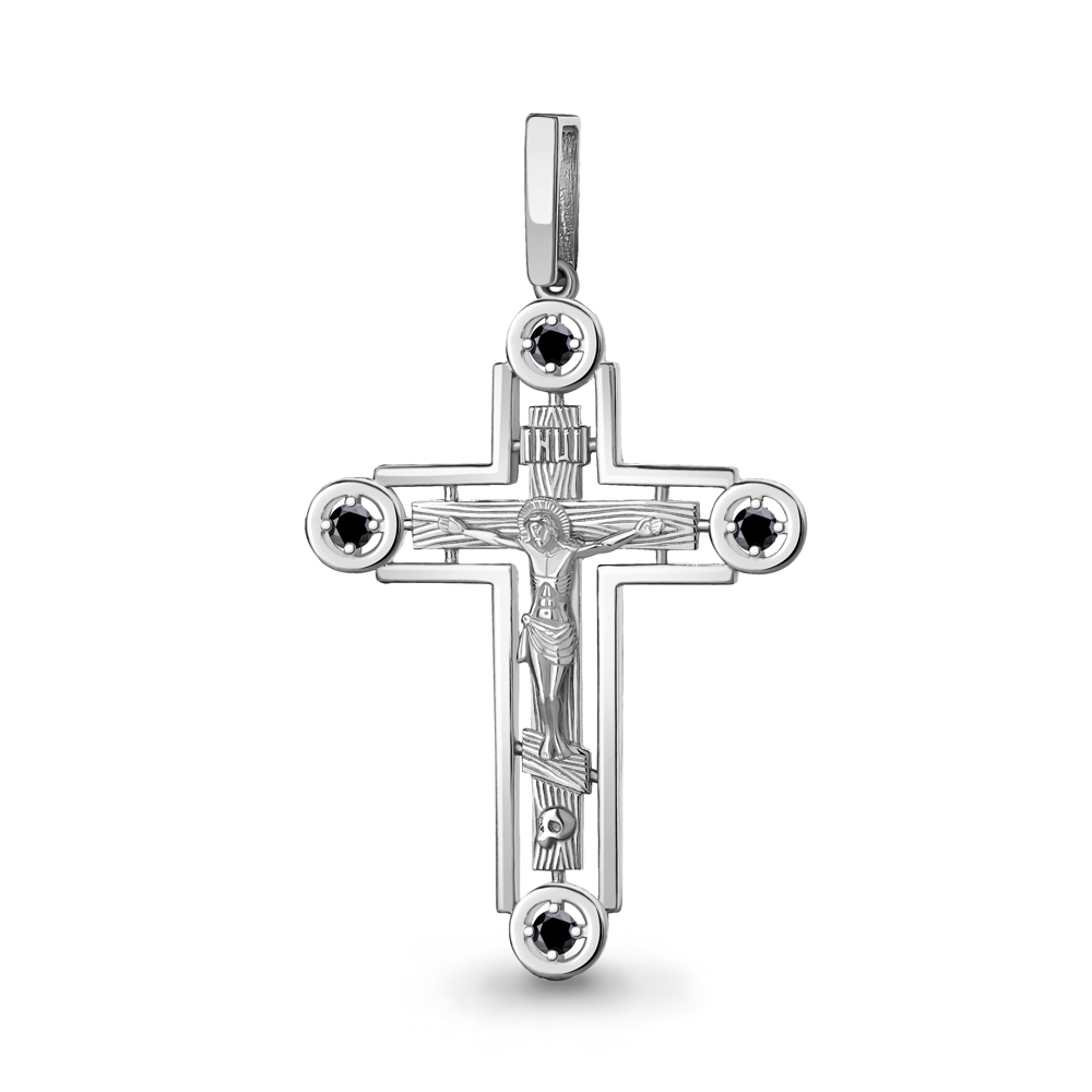 

Кулон из серебра со шпинелью Aquamarine Aquamarine 22304Ч_925_р, 22304Ч_925_р