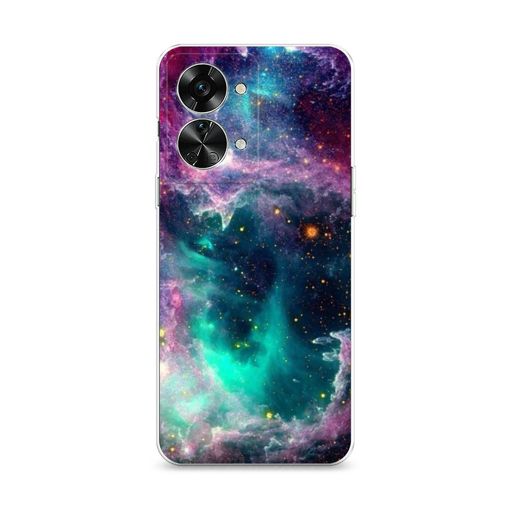 

Чехол на OnePlus Nord 2T "Звездные облака", Розовый;бежевый, 153250-2