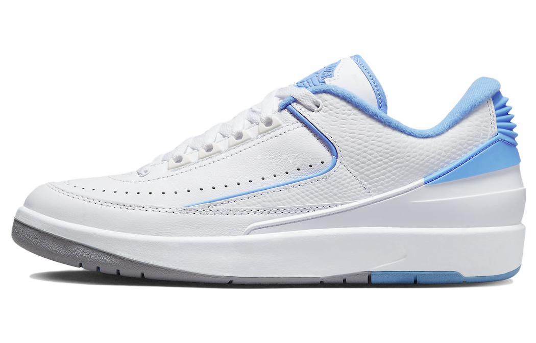 

Кеды унисекс Jordan Air Jordan 2 Low University Blue белые 41 EU, Белый, Air Jordan 2 Low University Blue