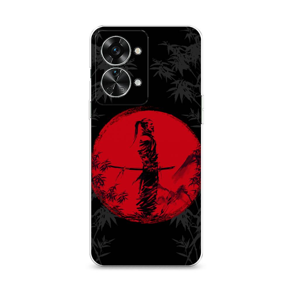 

Чехол на OnePlus Nord 2T "Самурай на красном фоне", Черный;красный;серый, 153250-4