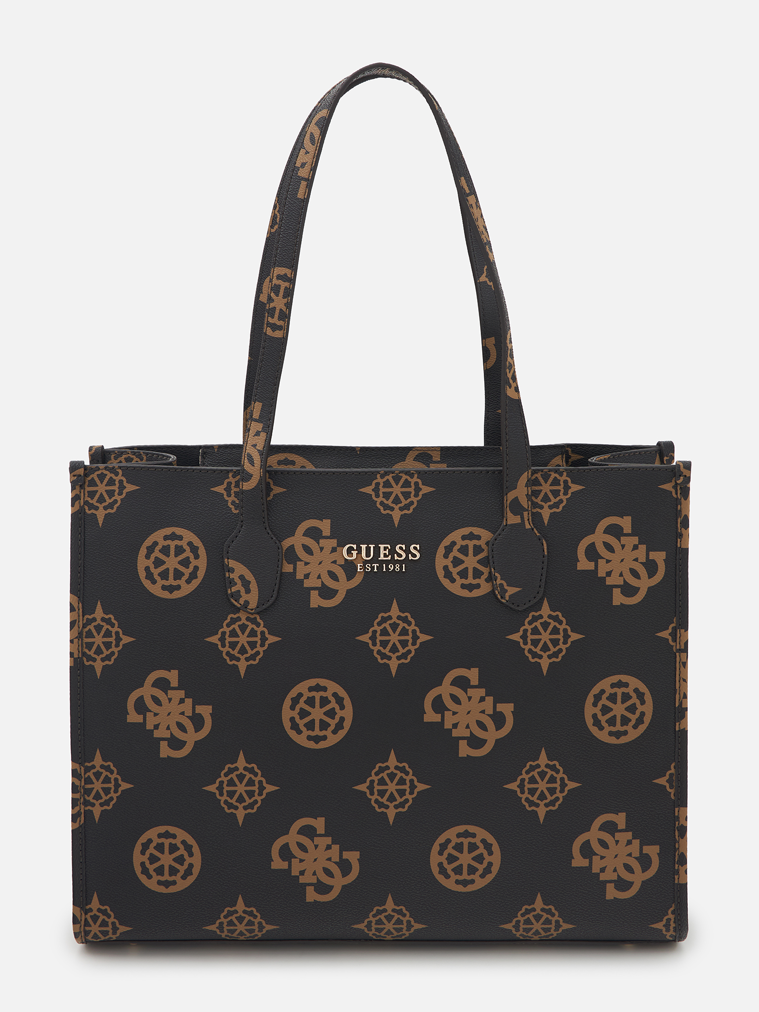

Сумка Guess для женщин, коричневая, HWPO8665240, Коричневый, HWPO8665240