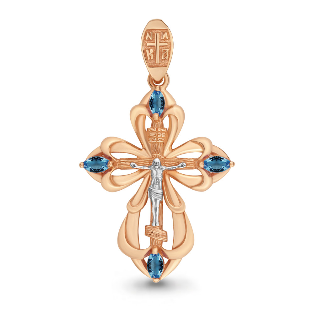 

Кулон из серебра с топазом Aquamarine Aquamarine 2226308_925_з, 2226308_925_з