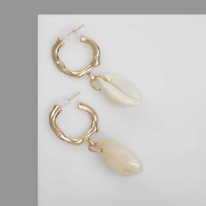 

Серьги подвески из бижутерного сплава Queen Fair 9604049, ракушка