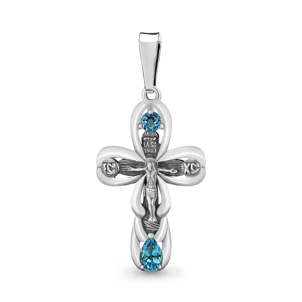 

Кулон из серебра с топазом Aquamarine Aquamarine 2226005_925_р, 2226005_925_р