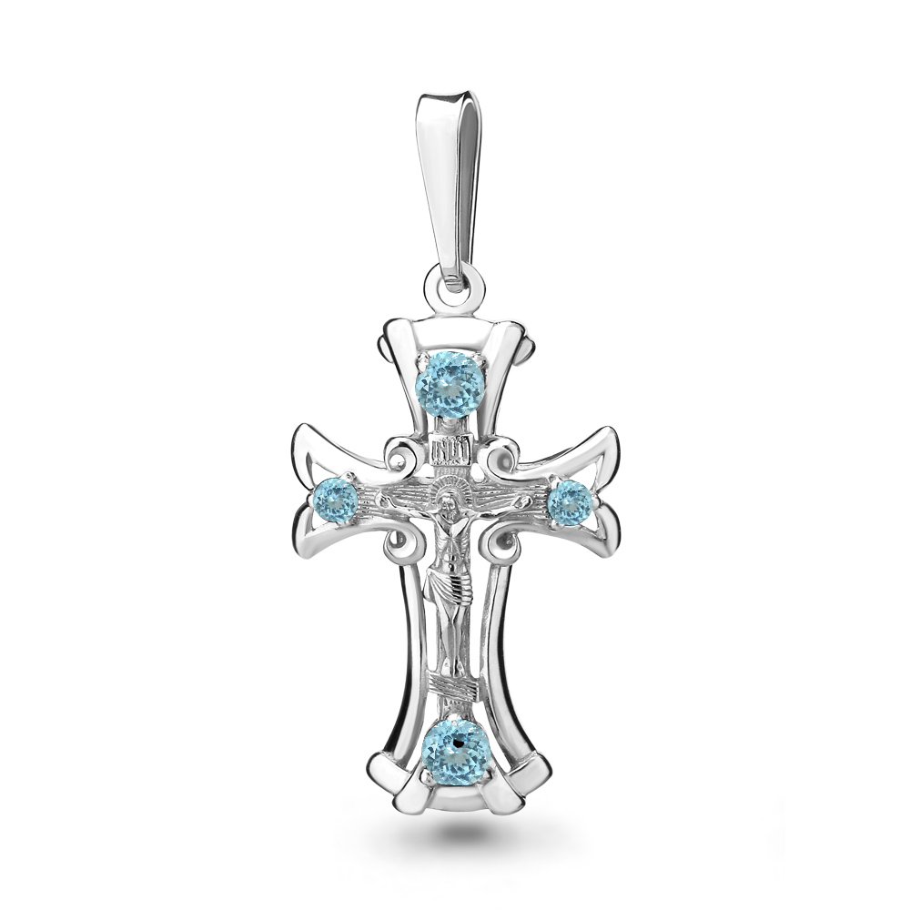 

Кулон из серебра с топазом Aquamarine Aquamarine 2225805_925_р, 2225805_925_р