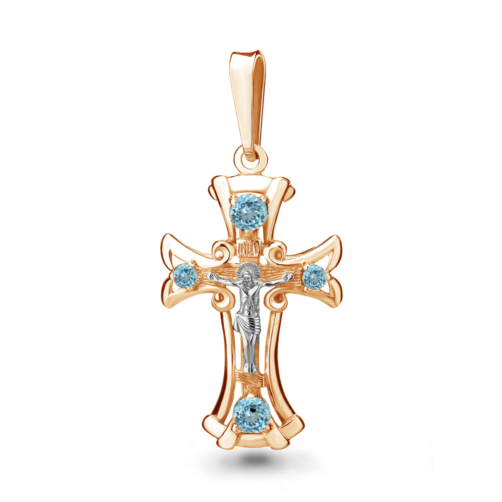 

Кулон из серебра с топазом Aquamarine Aquamarine 2225805_925_з, 2225805_925_з