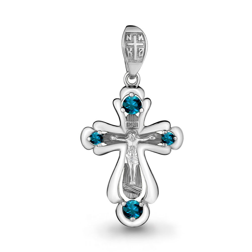 

Кулон из серебра с топазом Aquamarine Aquamarine 2225708_925_р, 2225708_925_р