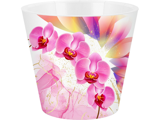

Цветочный горшок InGreen London orchid deco IG619610512 1,6 л розовый 1 шт., London orchid deco