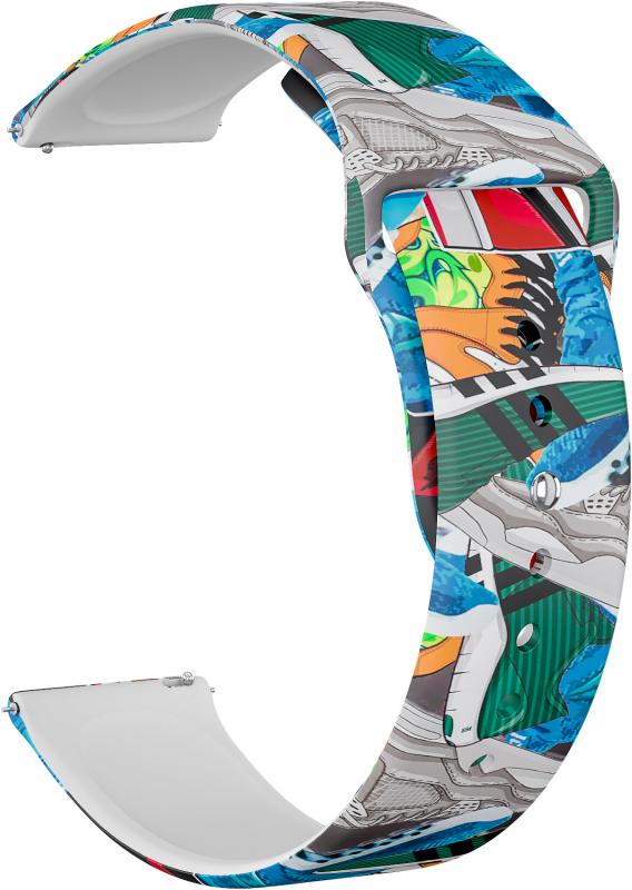 

Ремешок Sport Band 22 для Amazfit Stratos 3 (Дизайн 5)