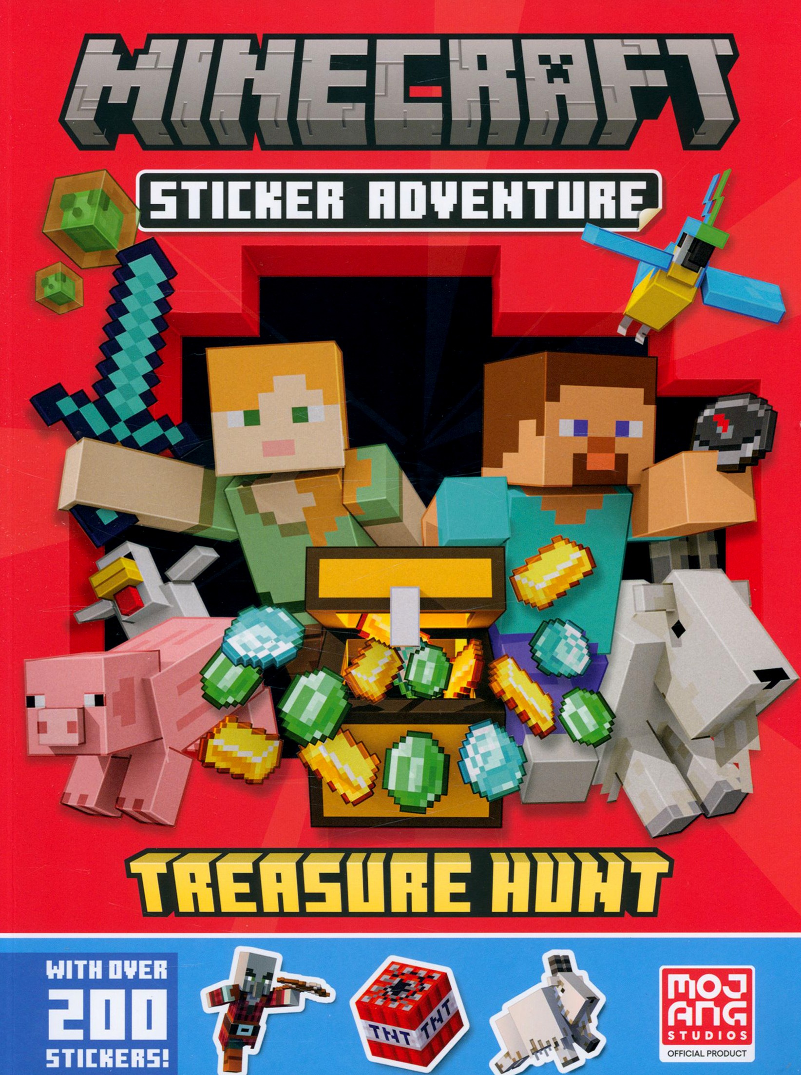

Minecraft Sticker Adventure Treasure Hunt