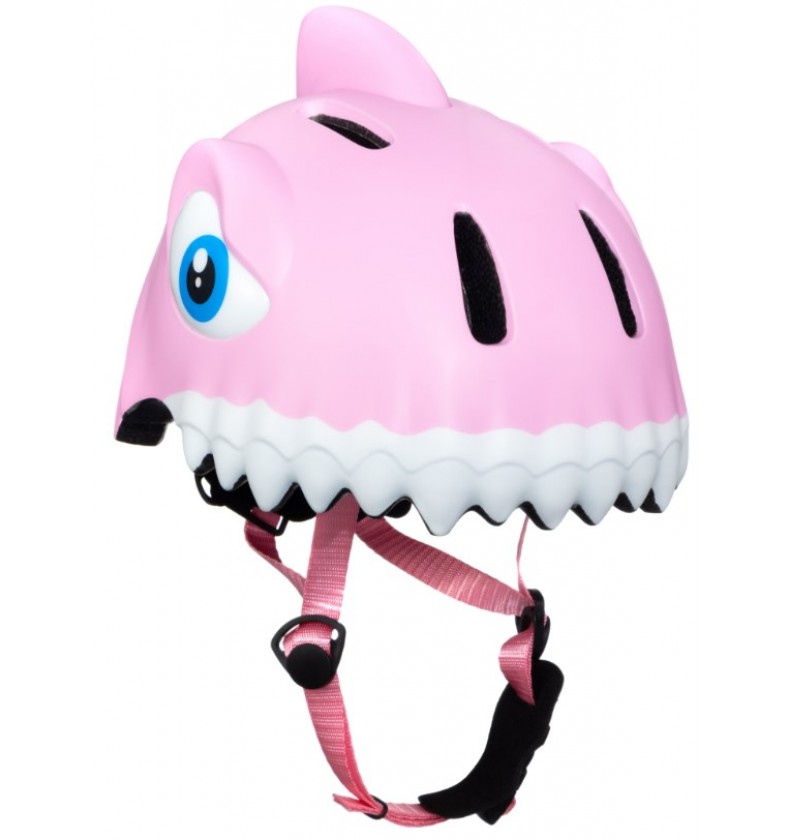 Шлем Crazy Safety Pink Shark коллекция 2022 розовая акула 110670-22