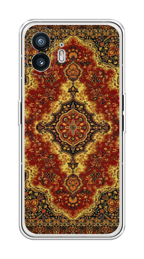 

Чехол на Nothing Phone (2) "Ковер", Коричневый;золотистый;красный, 3300250-1