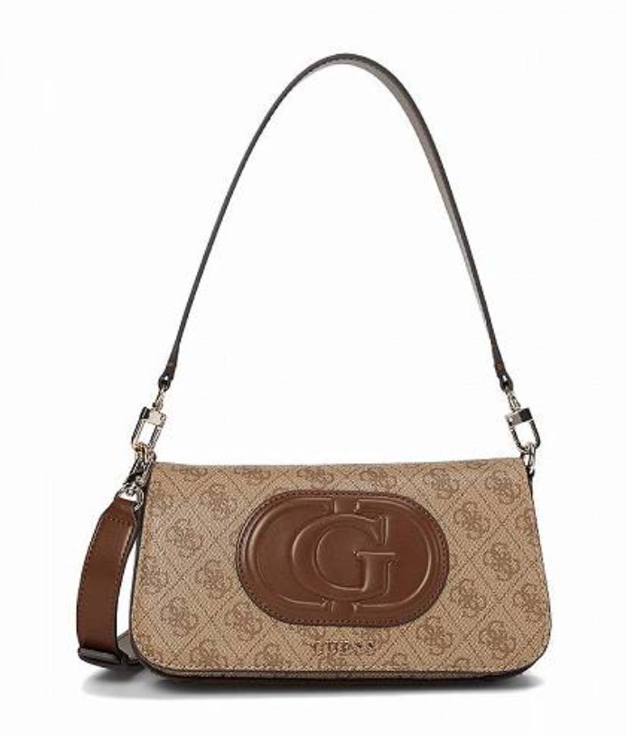 

Сумка Guess для женщин, бежевый-розовый-коричневый, HWESG951320, HWESG951320