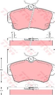 

GDB4118_=753 02=FDB1442=573033B !колодки дисковые п. Chrysler PT Cruiser 1.6i-2.4i &16V 00