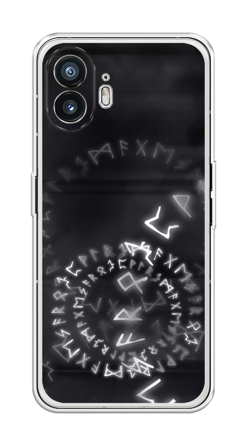 

Чехол на Nothing Phone (2) "Руны", Серый;черный, 3300250-1