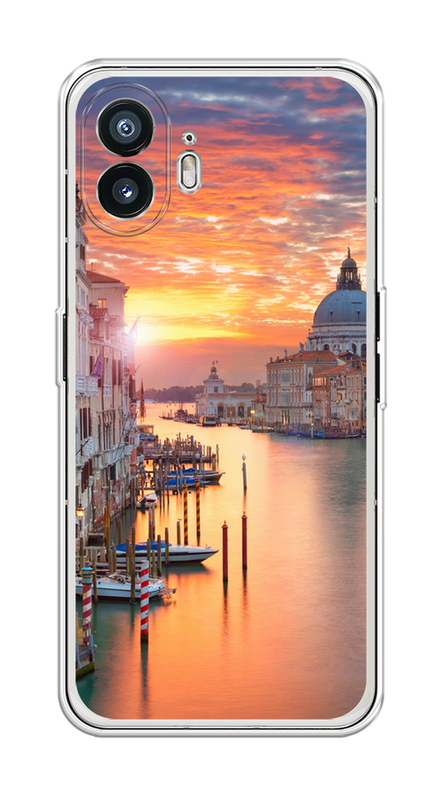 

Чехол на Nothing Phone (2) "Восход 11", Розовый;оранжевый, 3300250-1