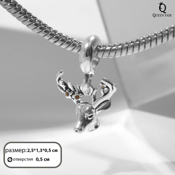 

Подвеска из бижутерного сплава Queen Fair 9574953, стразы