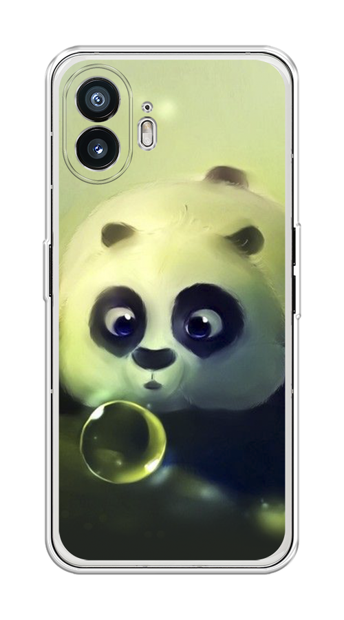 

Чехол на Nothing Phone (2) "Малыш панды", Зеленый;черный;серый, 3300250-1