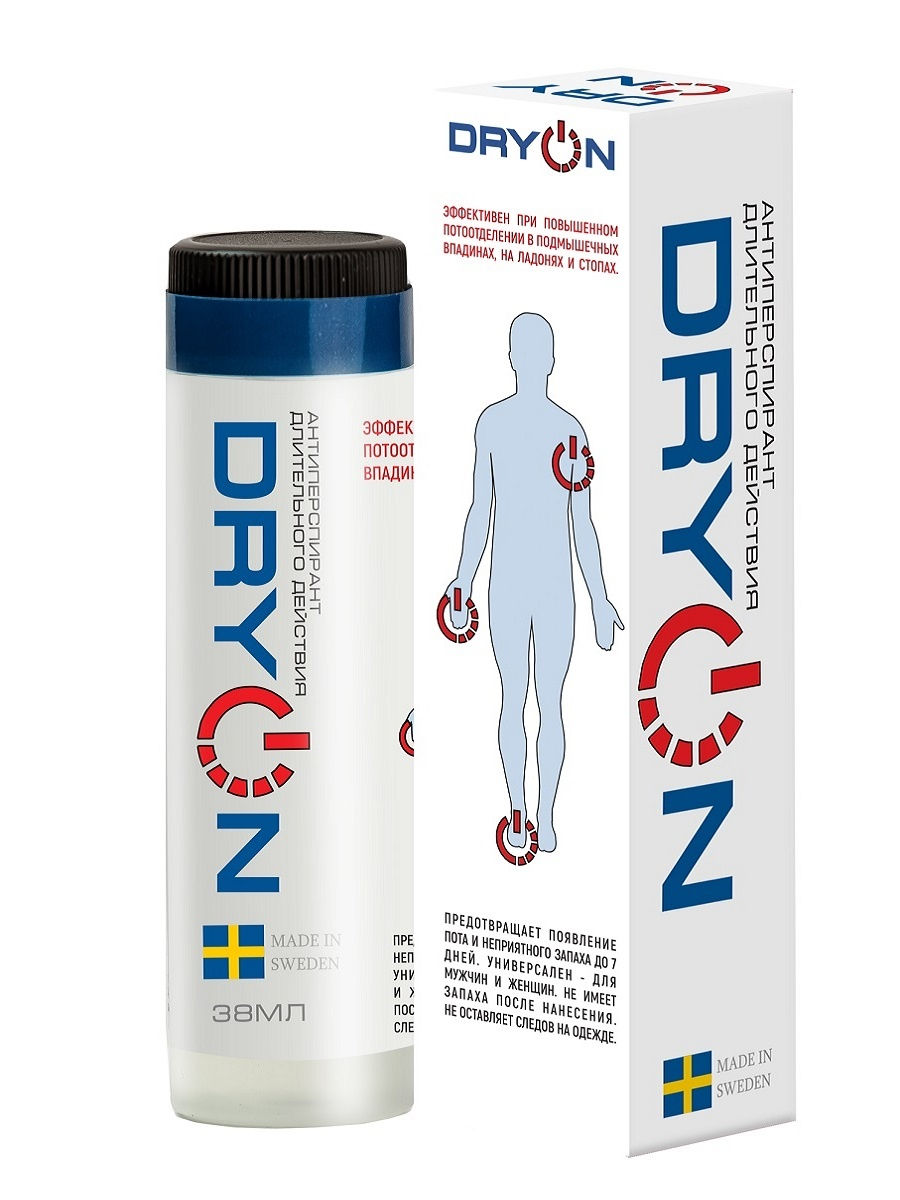 

Антиперспирант "DryOn", 38мл, "DryOn", 38мл