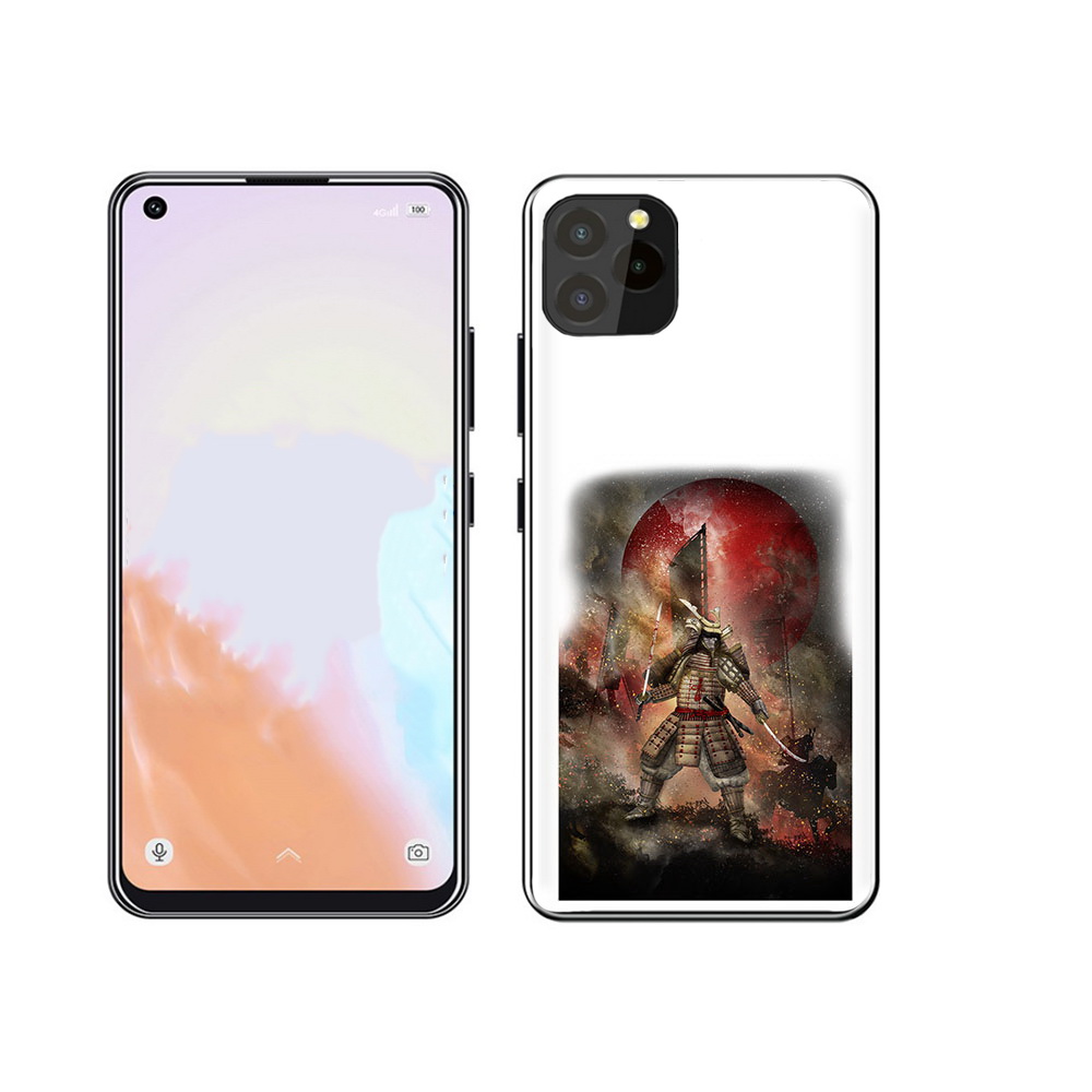 

Чехол MyPads Tocco для Oukitel C21 Pro китайскийвоин, Прозрачный, Tocco
