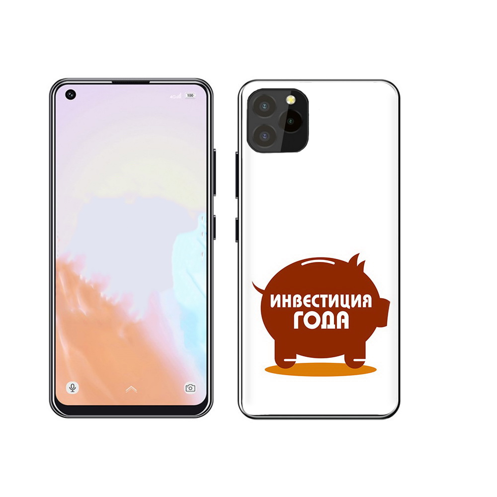 

Чехол MyPads Tocco для Oukitel C21 Pro инвестиция, Прозрачный, Tocco