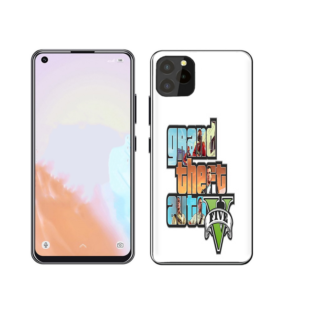 

Чехол MyPads Tocco для Oukitel C21 Pro игра гта, Прозрачный, Tocco