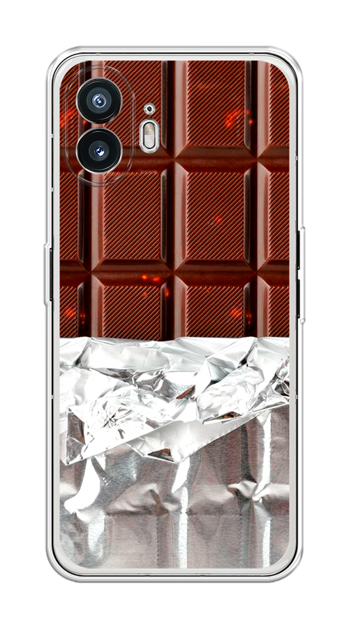 

Чехол на Nothing Phone (2) "Шоколад в обертке", Коричневый, 3300250-1