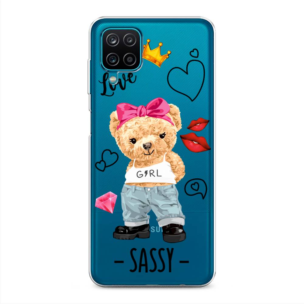 

Чехол на Samsung Galaxy A12/M12 "Sugar Mommy", Голубой;белый;розовый, 2101650-6