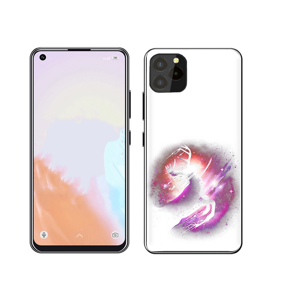 

Чехол MyPads Tocco для Oukitel C21 Pro звездный олень, Прозрачный, Tocco