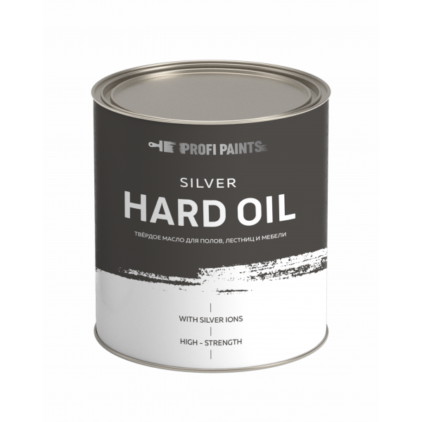 

Масло ProfiPaints Silver Hard Oil 0,9 л Серо-коричневый, Silver Hard Oil